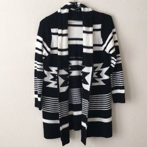 Oversized Aztec Cardigan
